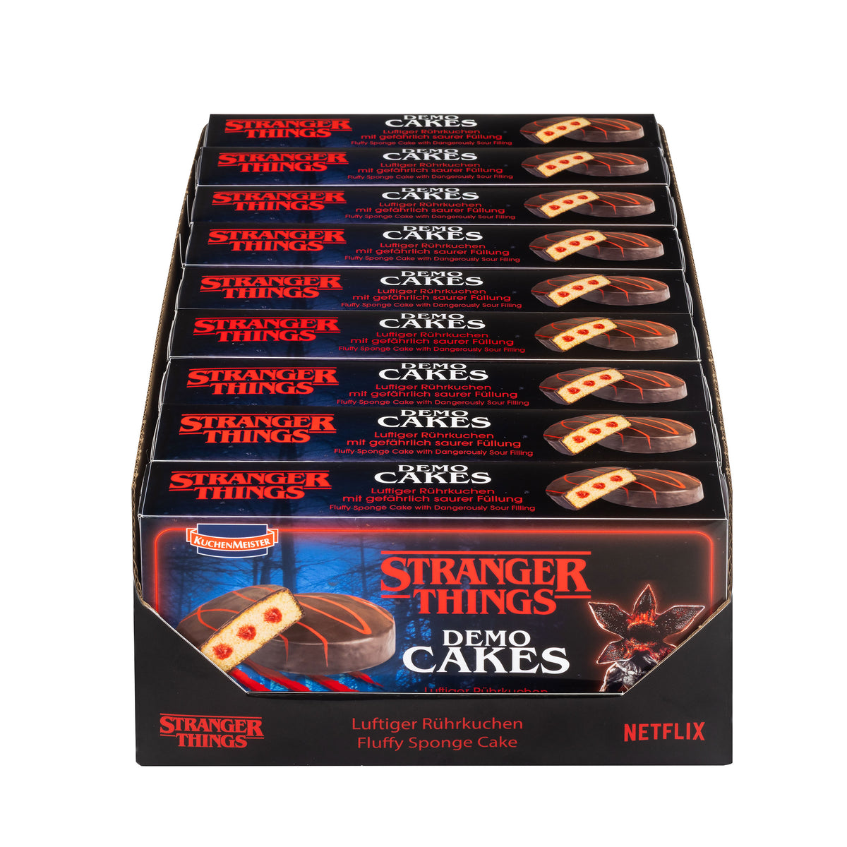 Productafbeelding Stranger Things - Demo Cakes cakejes 9-pack display