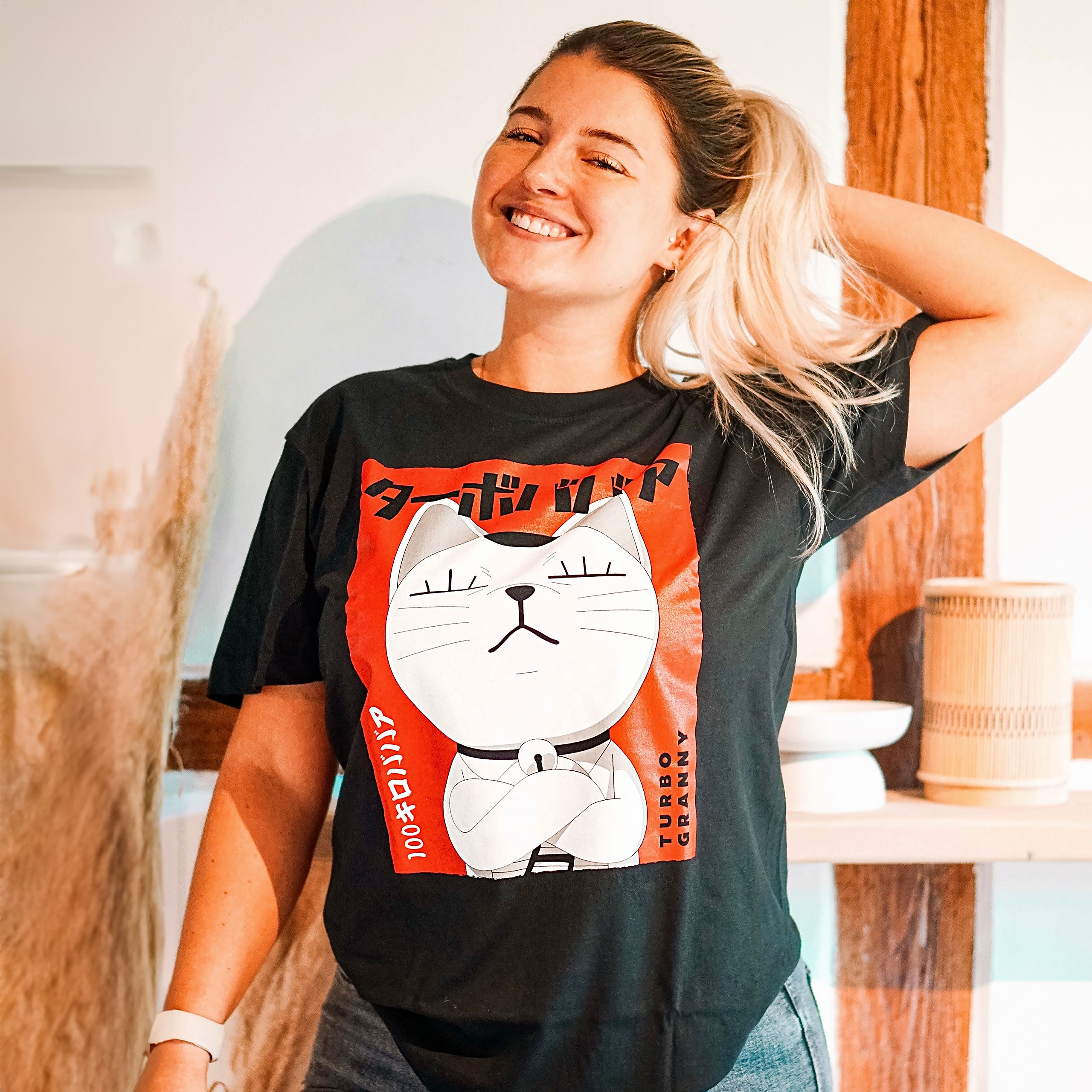 Product image Turbo Granny Poster T-shirt for Dandadan Fans