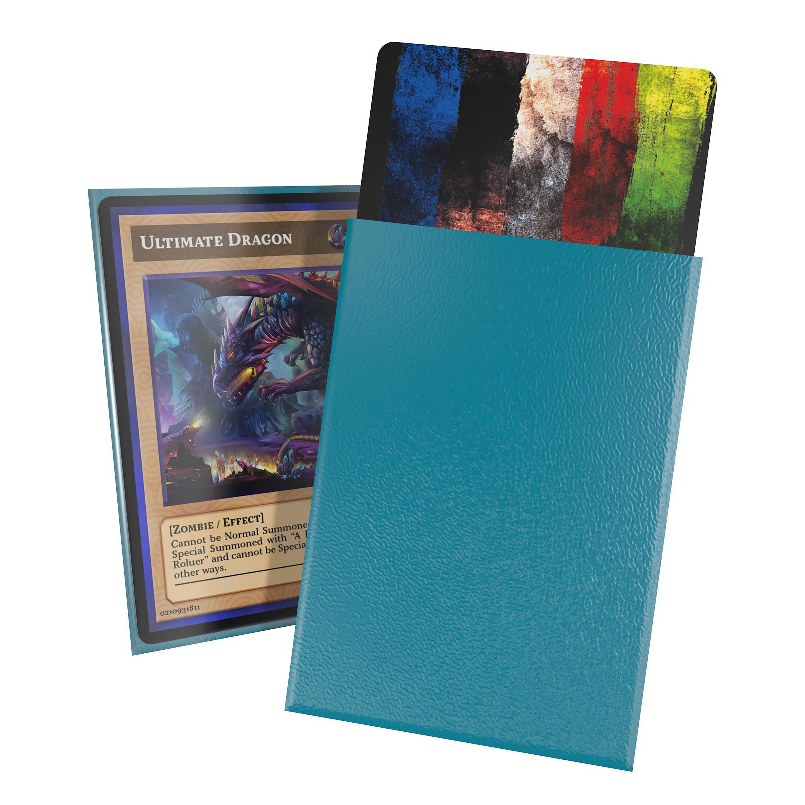 Productafbeelding Ultimate Guard Cortex kaartsleeves mat petrol - 60-pack, Japanse maat (TCG)
