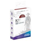 Productafbeelding Ultimate Guard Katana kaartsleeves rood – 60-pack voor TCG (Japans formaat)