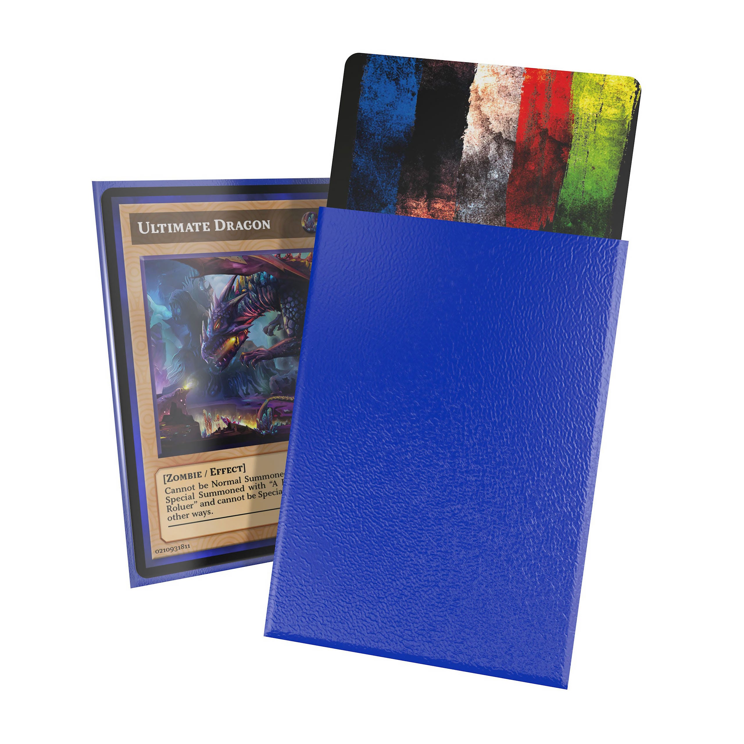 Productafbeelding Cortex Kaarthoesjes Mat-Blauw 60-pack – Ultimate Guard, Japanse maat (voor TCG)