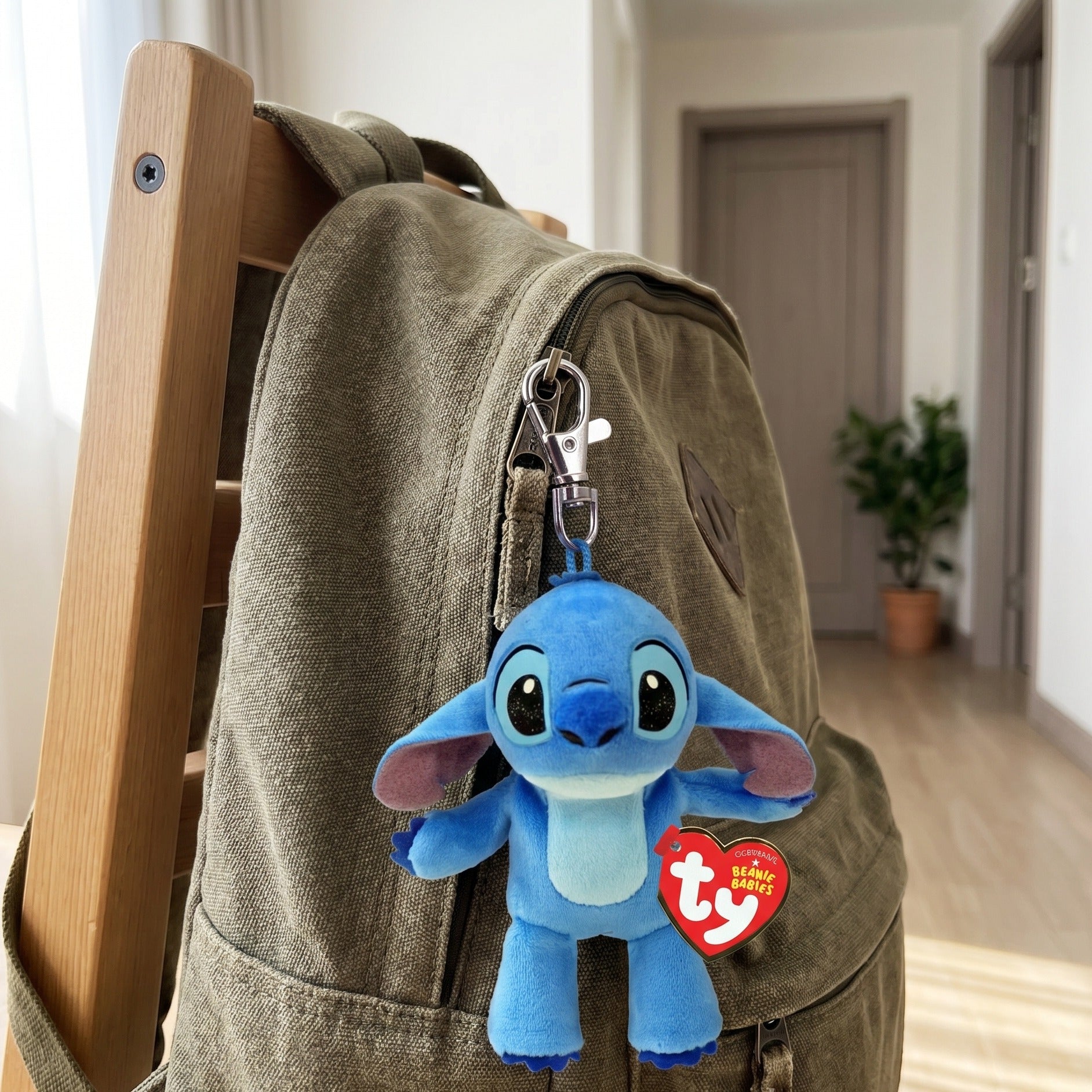 Productafbeelding Stitch pluche sleutelhanger - Lilo & Stitch
