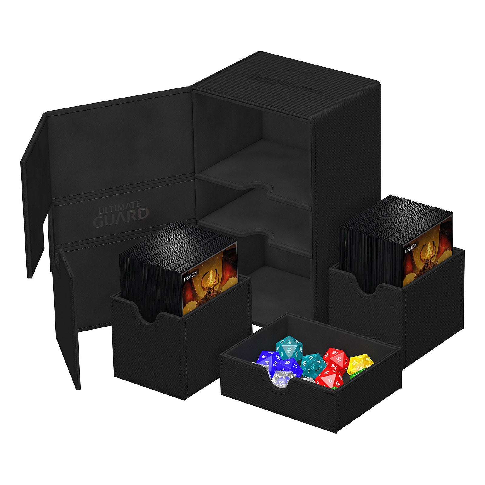 Productafbeelding Ultimate Guard 160+ Zwarte Kaartenbox