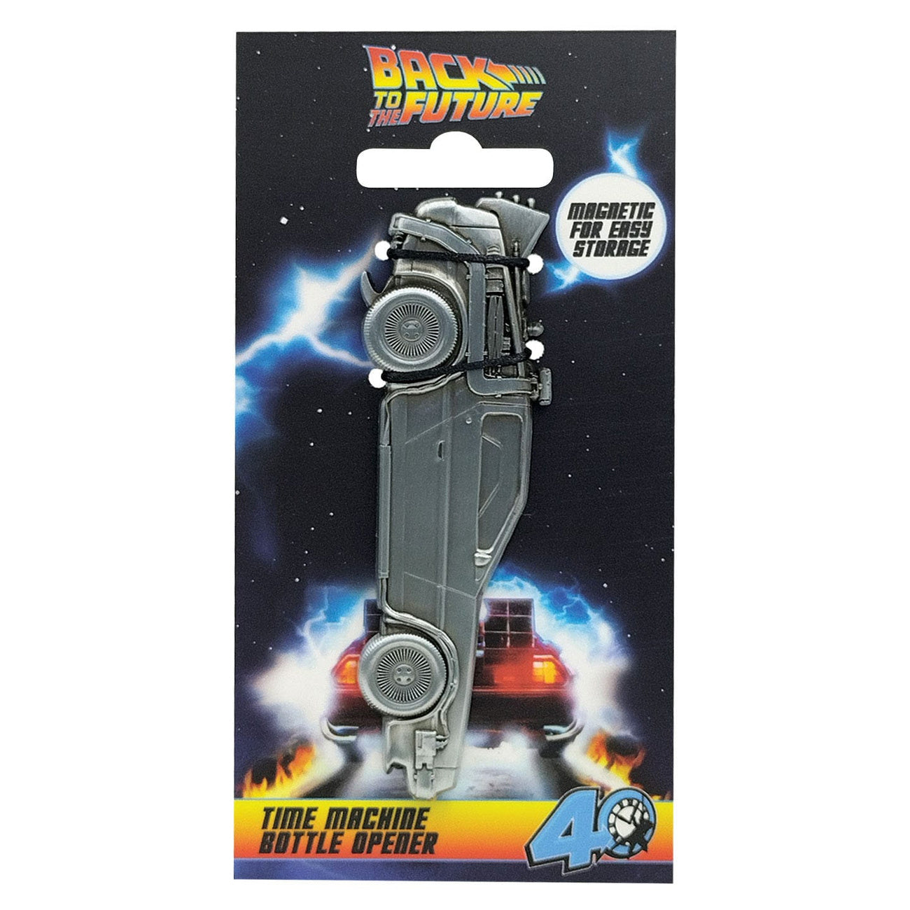 Productafbeelding Back to the Future - DeLorean Magnetische Flesopener