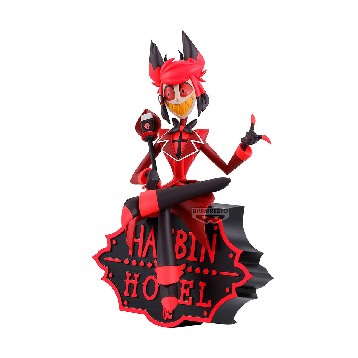 Productafbeelding Hazbin Hotel - Alastor Monitor Top Figuur Versie A
