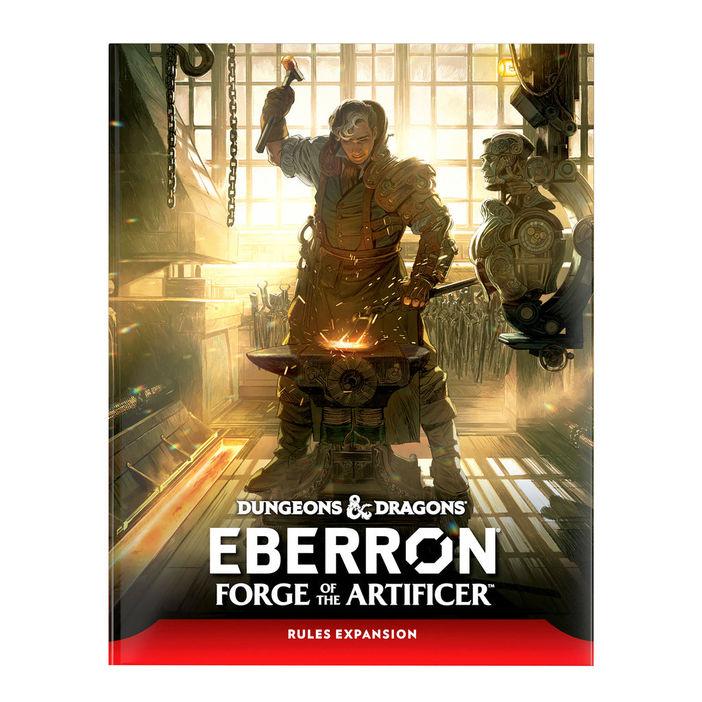 Productafbeelding Dungeons & Dragons - Eberron: Forge of the Artificer Regeluitbreidingsboek Engelse Editie