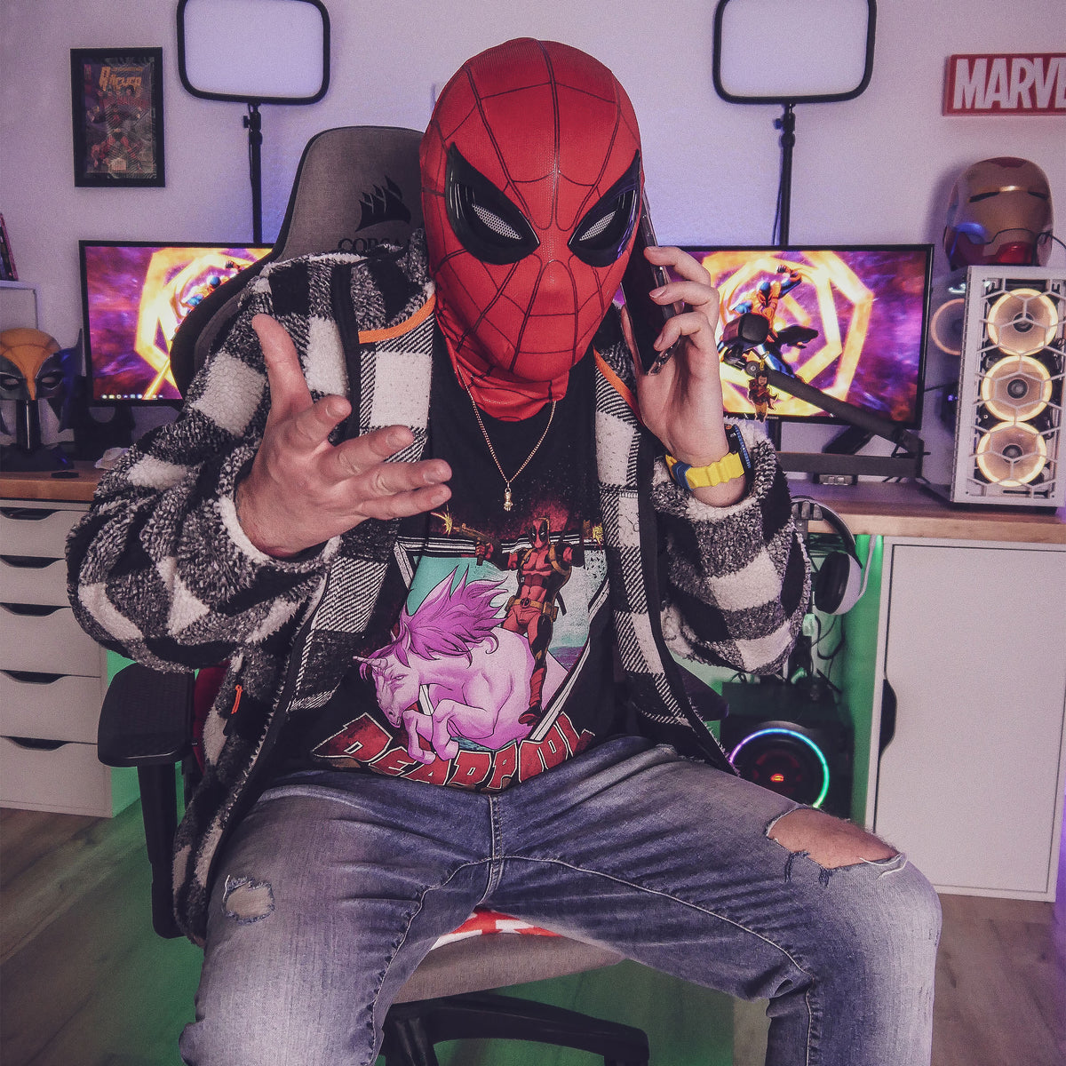 Productafbeelding Spider-Man - Elektronisch Marvel Legends Masker