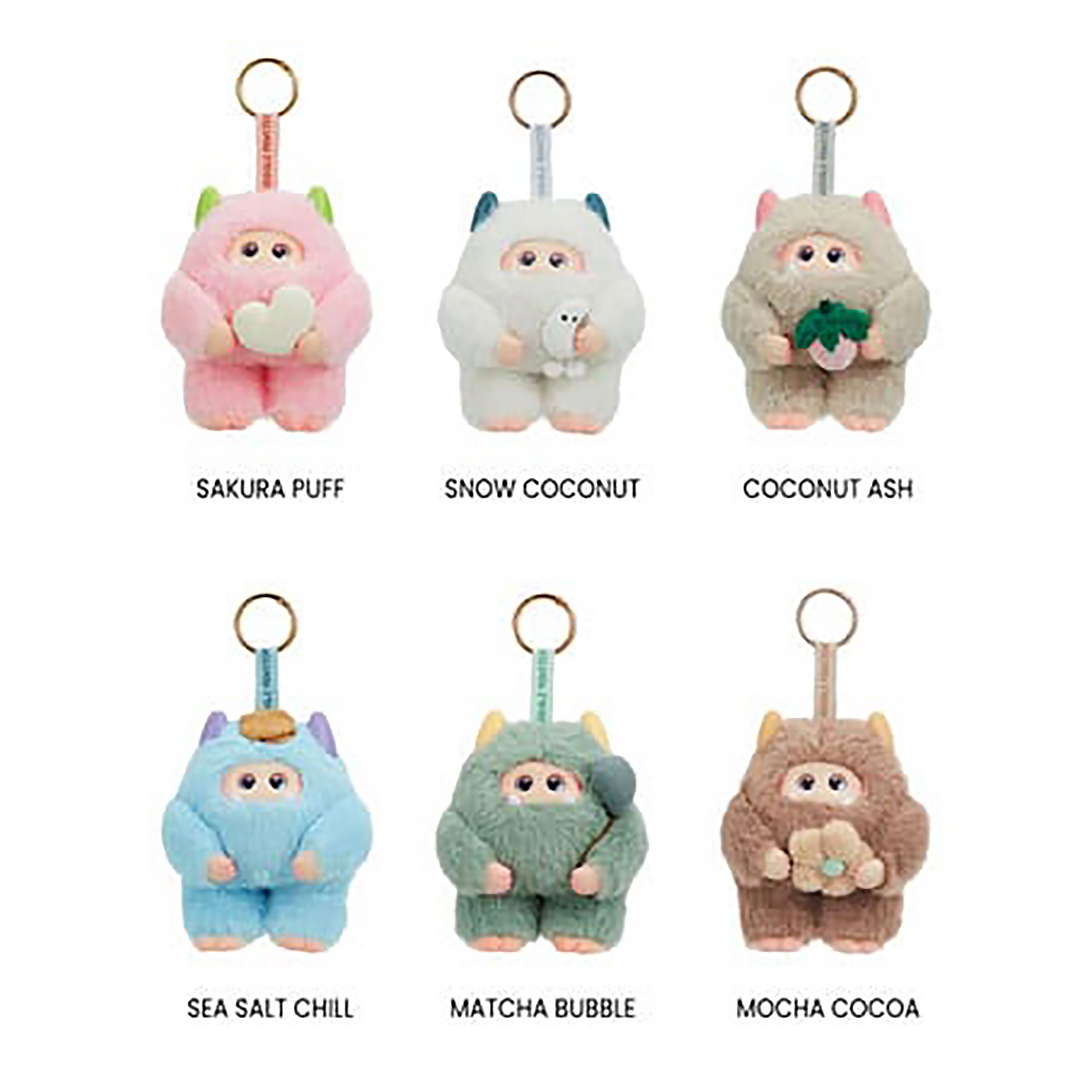 Product image Giggle Monster - Marshmallow Dreams Mystery Plush Keychain