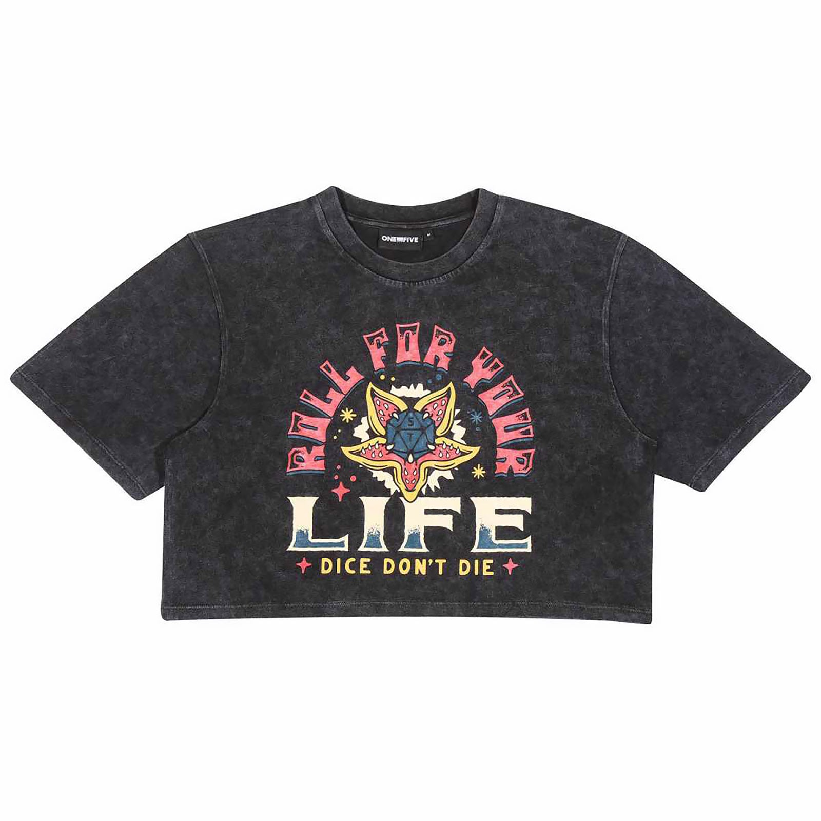 Productafbeelding Stranger Things - Roll For Your Life Dames Crop Top