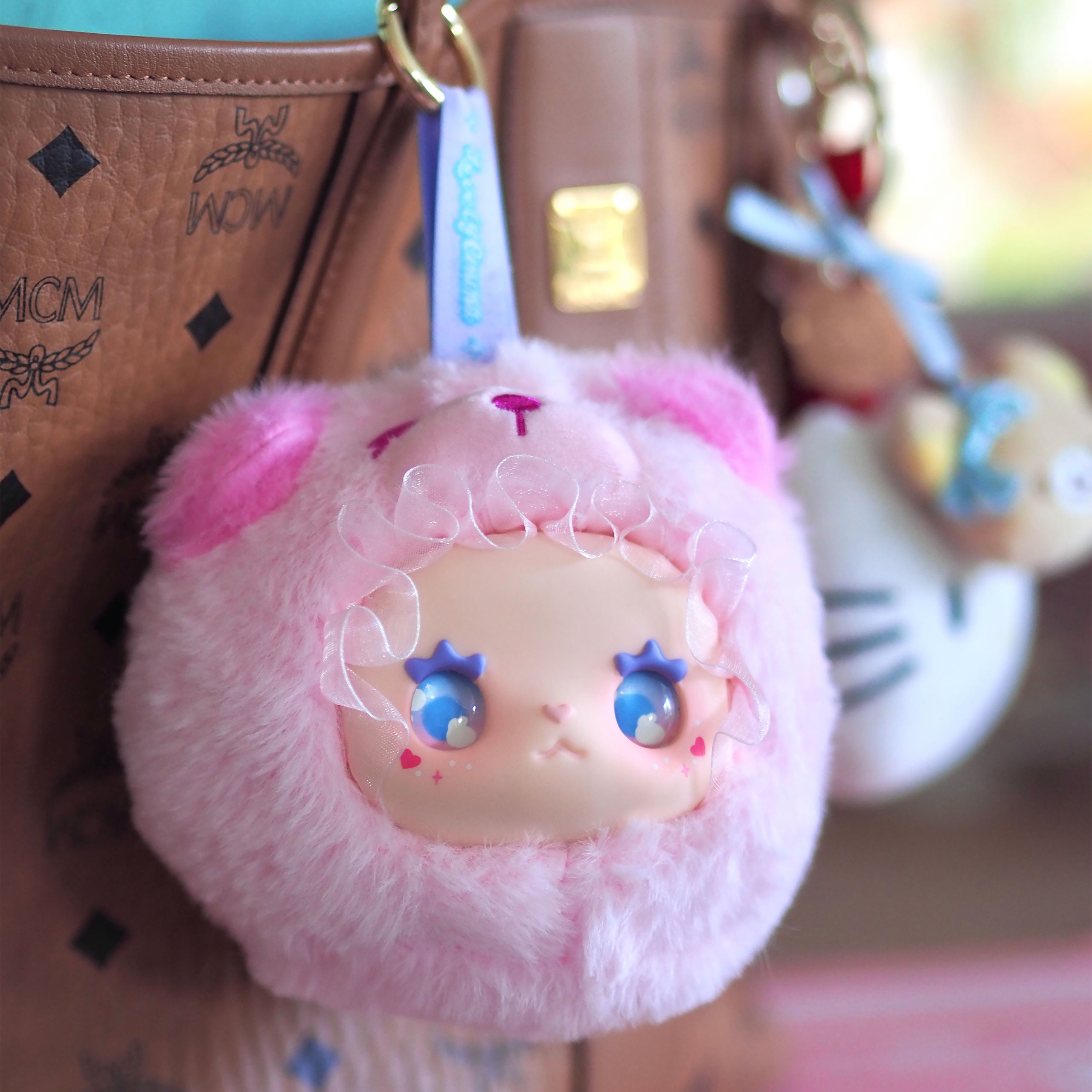 Productafbeelding EMMA - Rua Rua Zoo Mystery pluche sleutelhanger