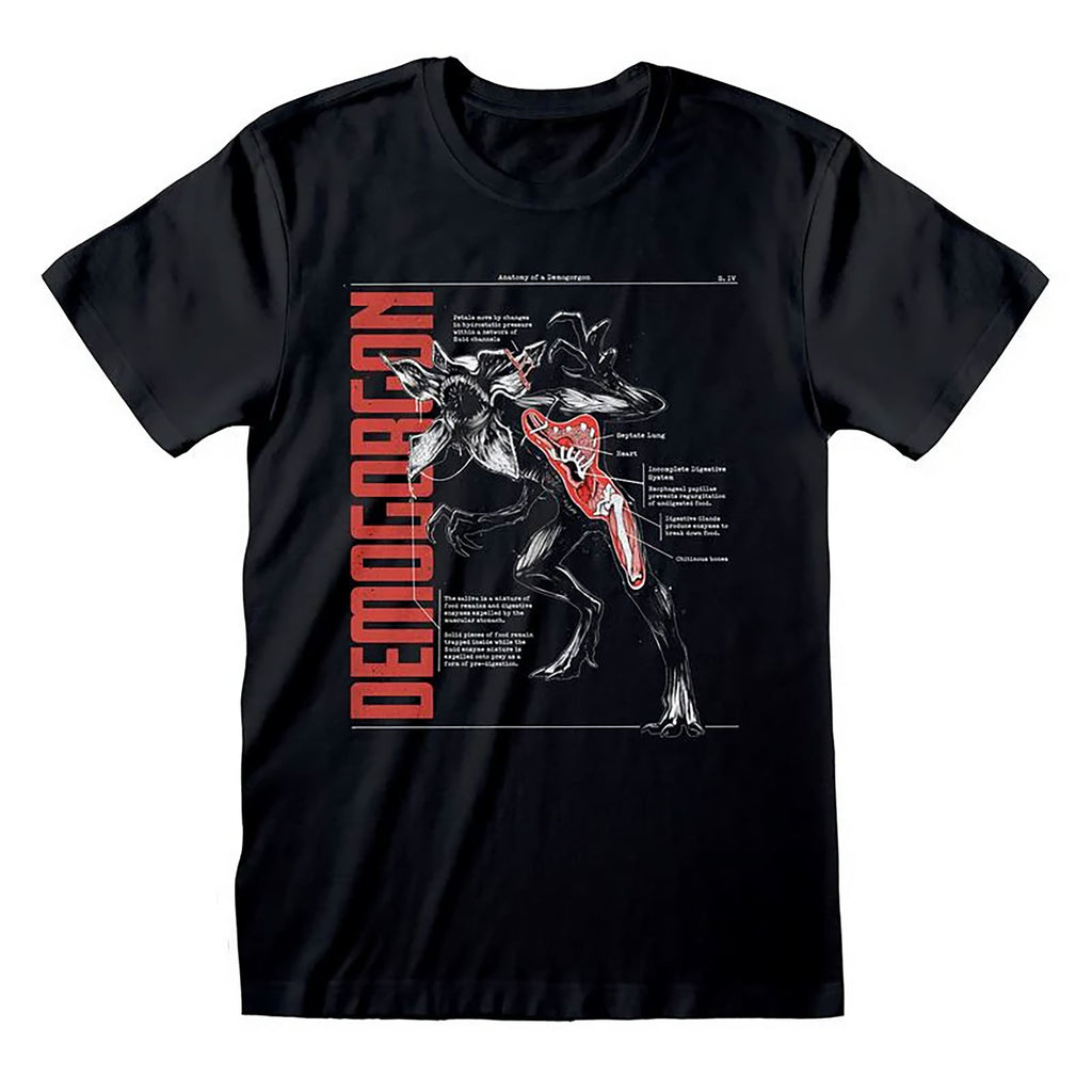 Productafbeelding Stranger Things - T-shirt Anatomie van een Demogorgon