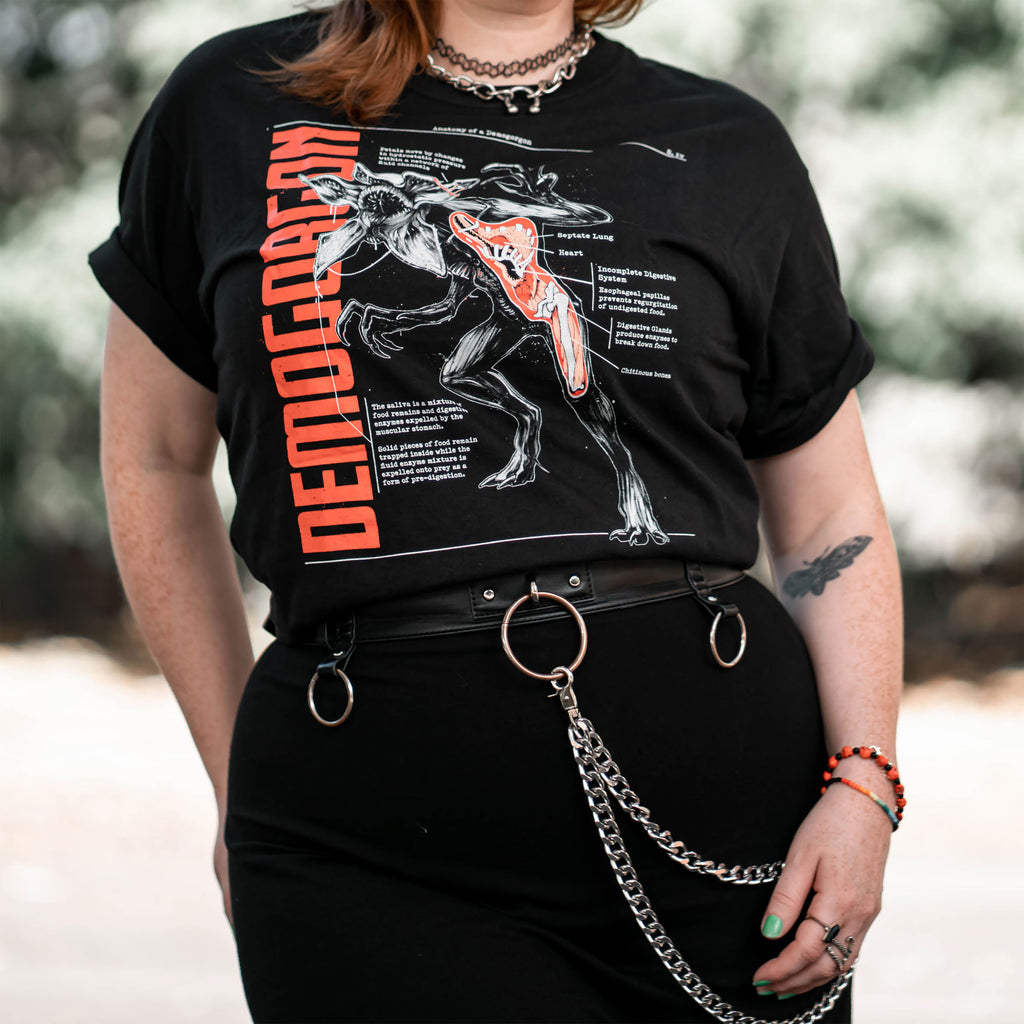 Productafbeelding Stranger Things - T-shirt Anatomie van een Demogorgon