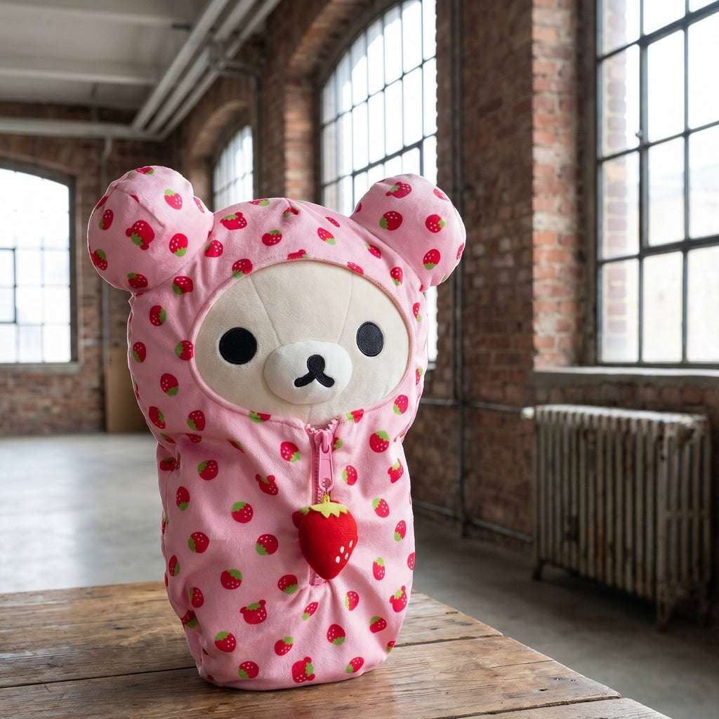 Productafbeelding Rilakkuma - Korilakkuma Sleeping Bag pluche knuffel