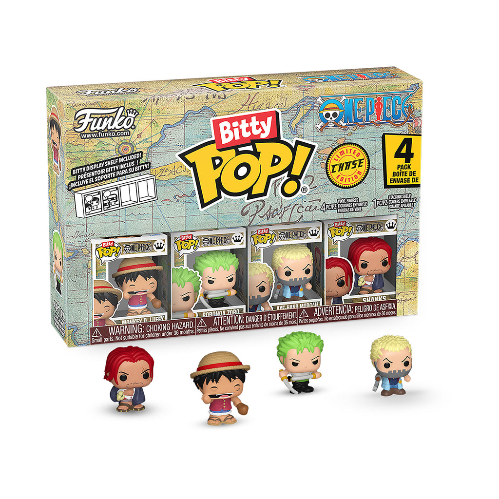 Productafbeelding One Piece - Funko Bitty Pop 4-pack figuurset Serie 1
