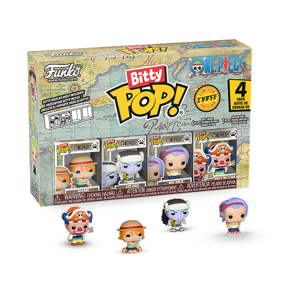Productafbeelding One Piece - Funko Bitty Pop Set van 4 figuren Serie 2