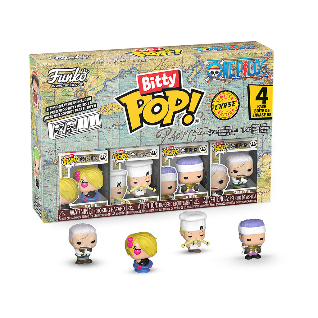 Productafbeelding One Piece - Funko Bitty Pop 4-delige figuurset Serie 3