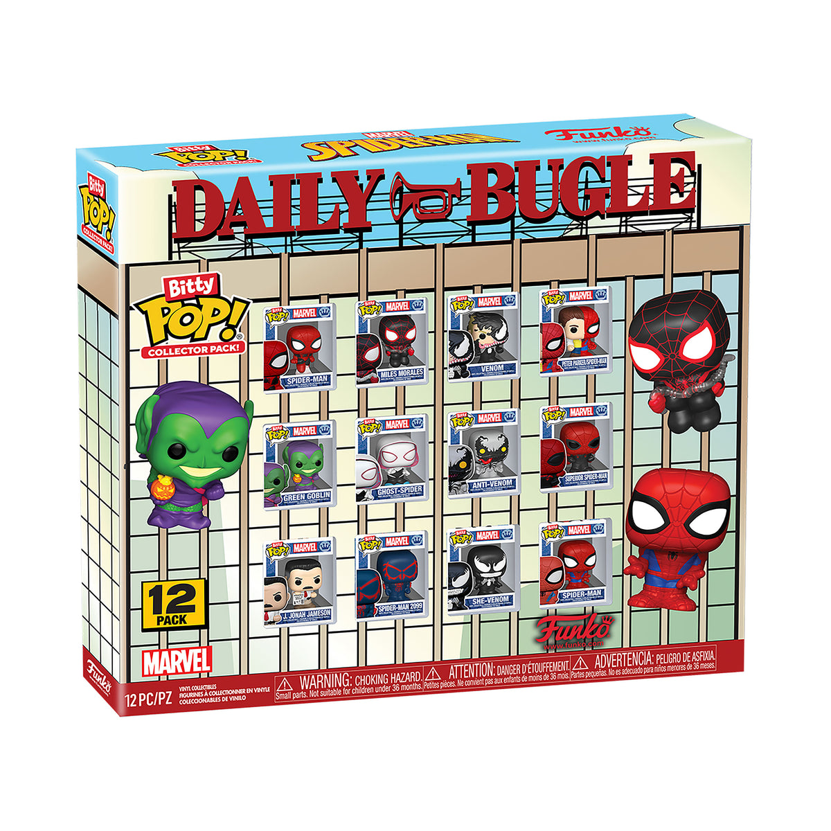 Productafbeelding Spider-Man - Marvel Funko Bitty Pop Figuren Multipack