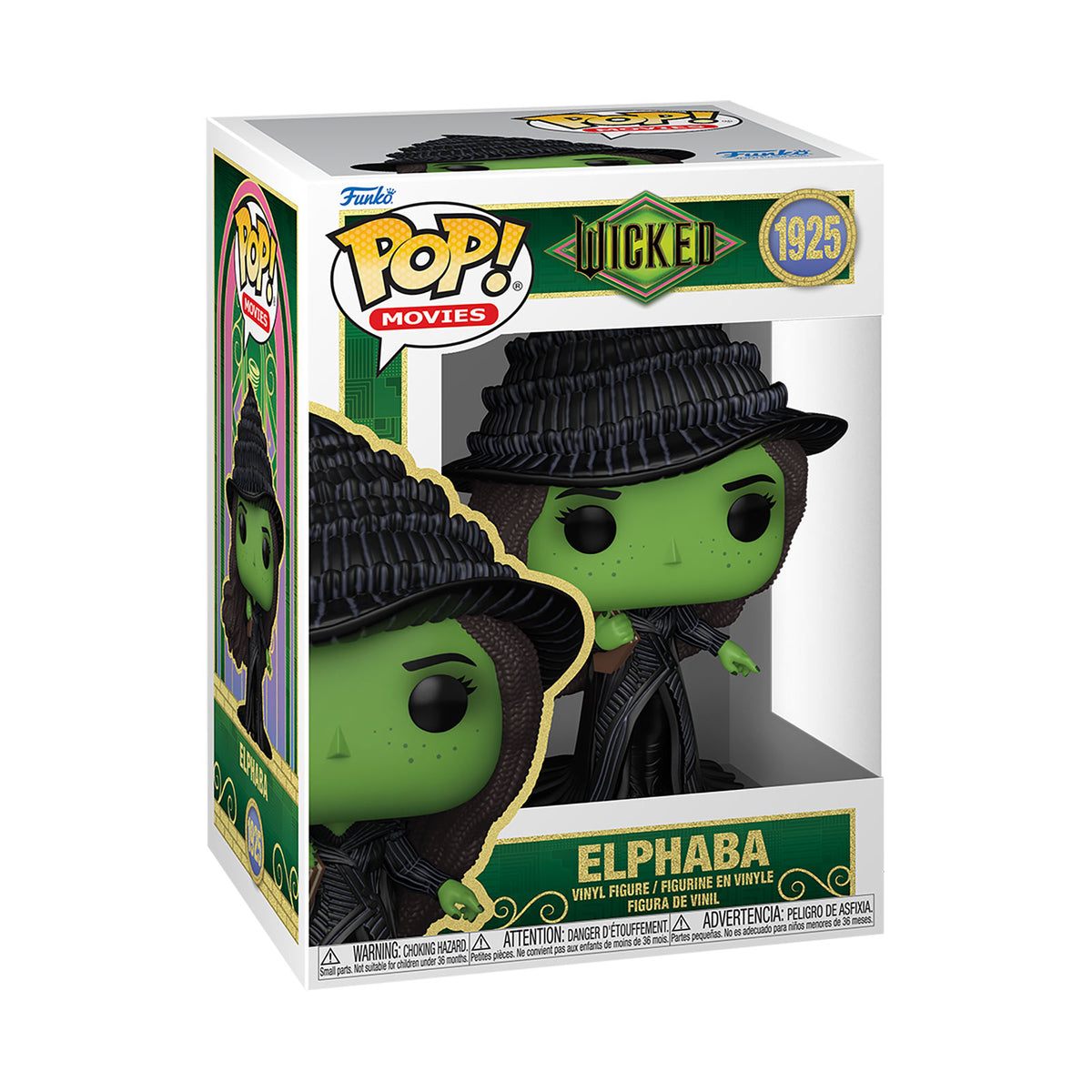 Productafbeelding Wicked - Elphaba met Grimmerie Funko Pop! figuur
