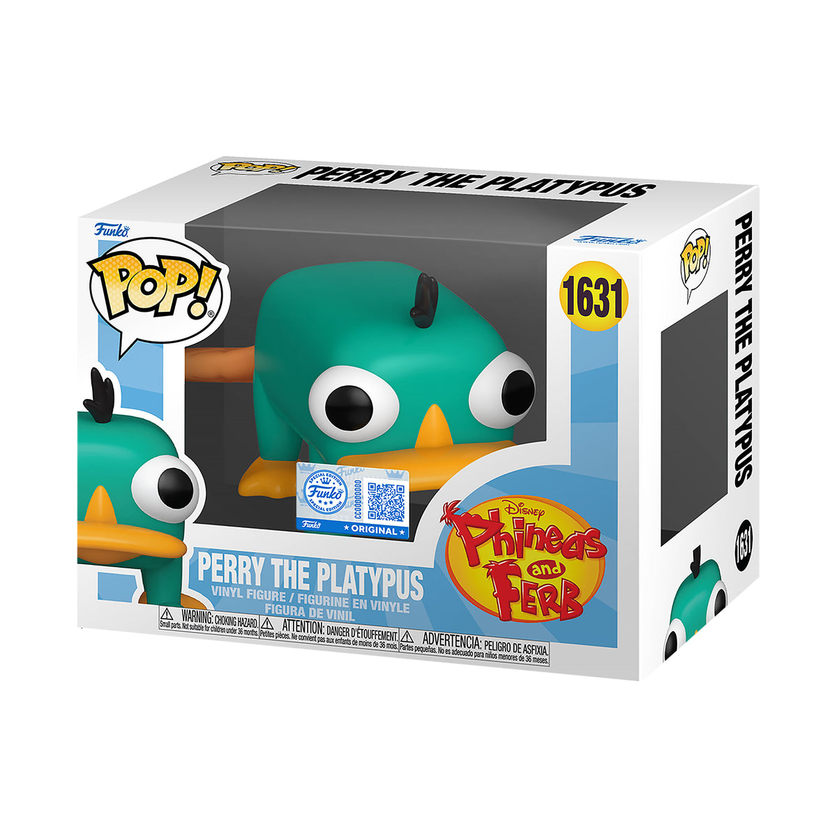 Productafbeelding Phineas en Ferb - Perry Funko Pop! figuur