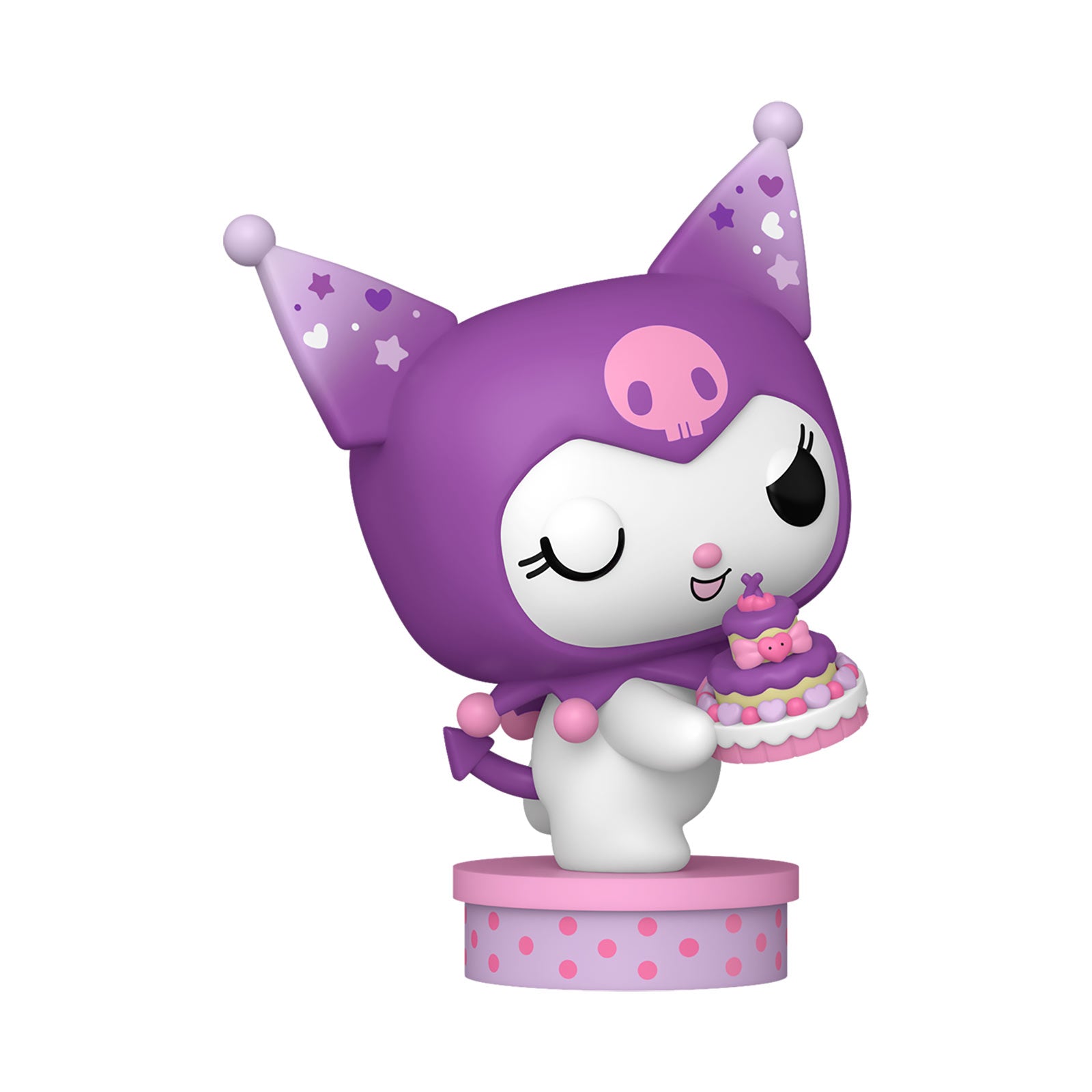 Productafbeelding Hello Kitty and Friends - Kuromi met taart Funko Pop! figuur