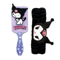 Productafbeelding Sanrio - Kuromi haarborstel en haarband