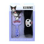 Productafbeelding Sanrio - Kuromi haarborstel en haarband