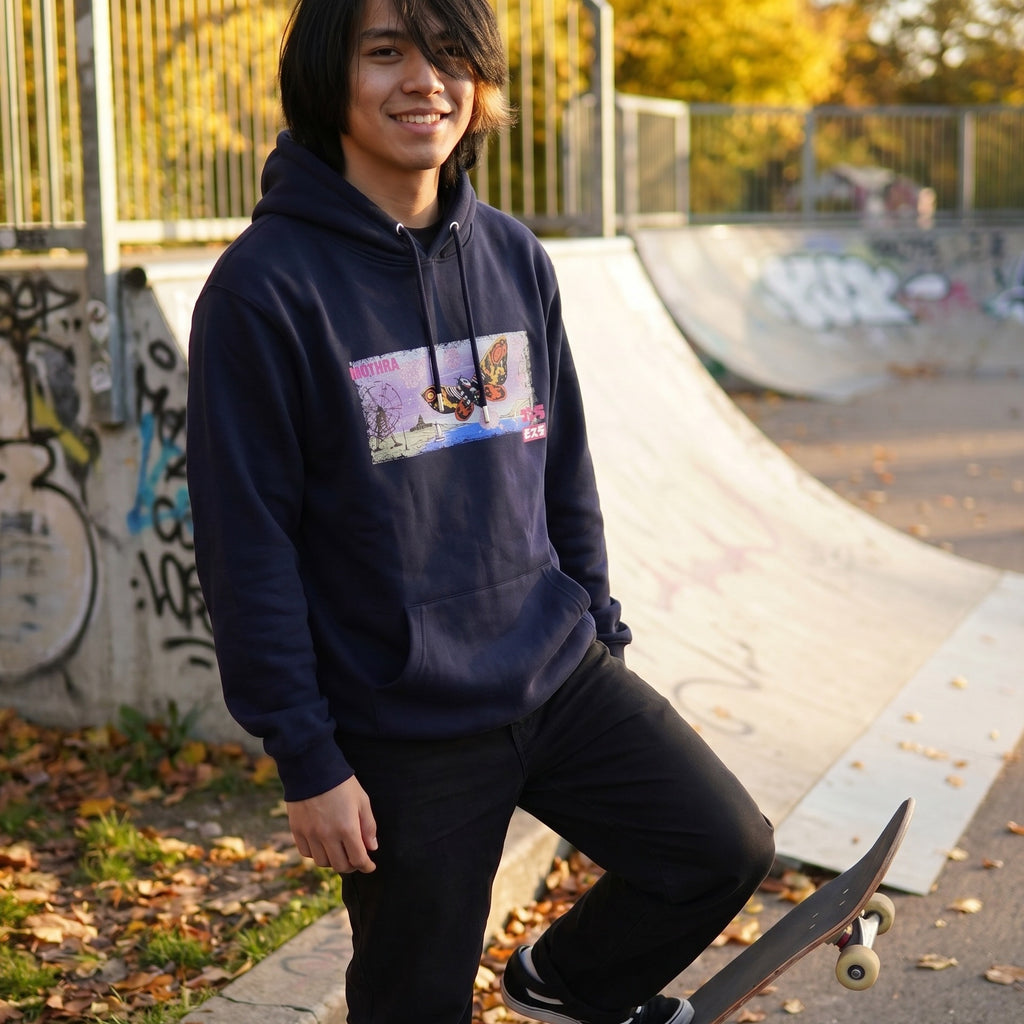 Productafbeelding Godzilla - Mothra hoodie blauw