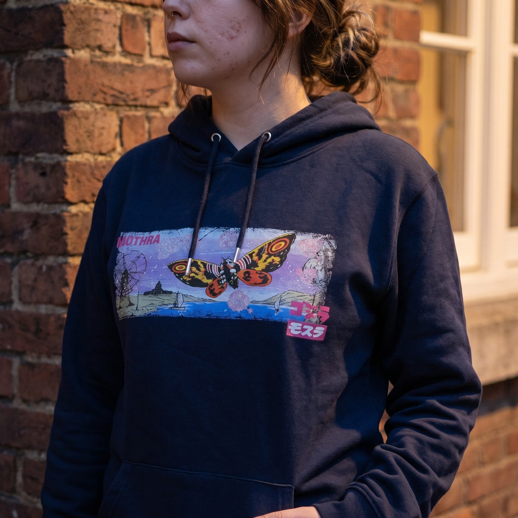 Productafbeelding Godzilla - Mothra hoodie blauw