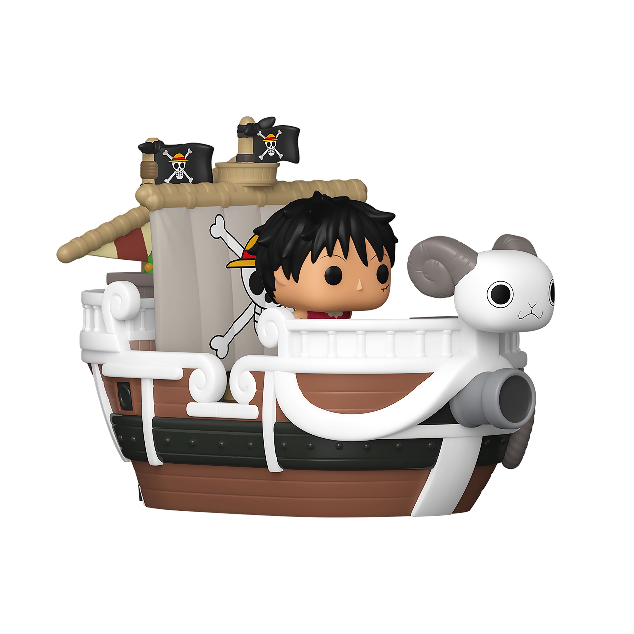 Productafbeelding One Piece - Going Merry met Luffy Funko Bitty Pop Ride figuurset
