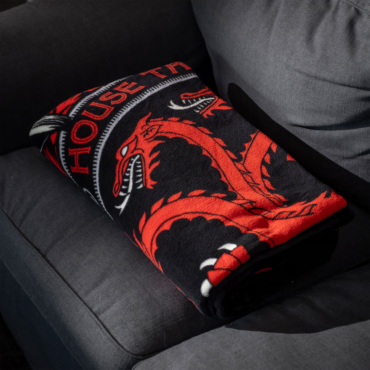 Productafbeelding Targaryen Wapen Fleece Dekentje - Game of Thrones