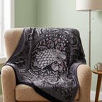 Productafbeelding Stark Wapen Fleece Dekentje - Game of Thrones