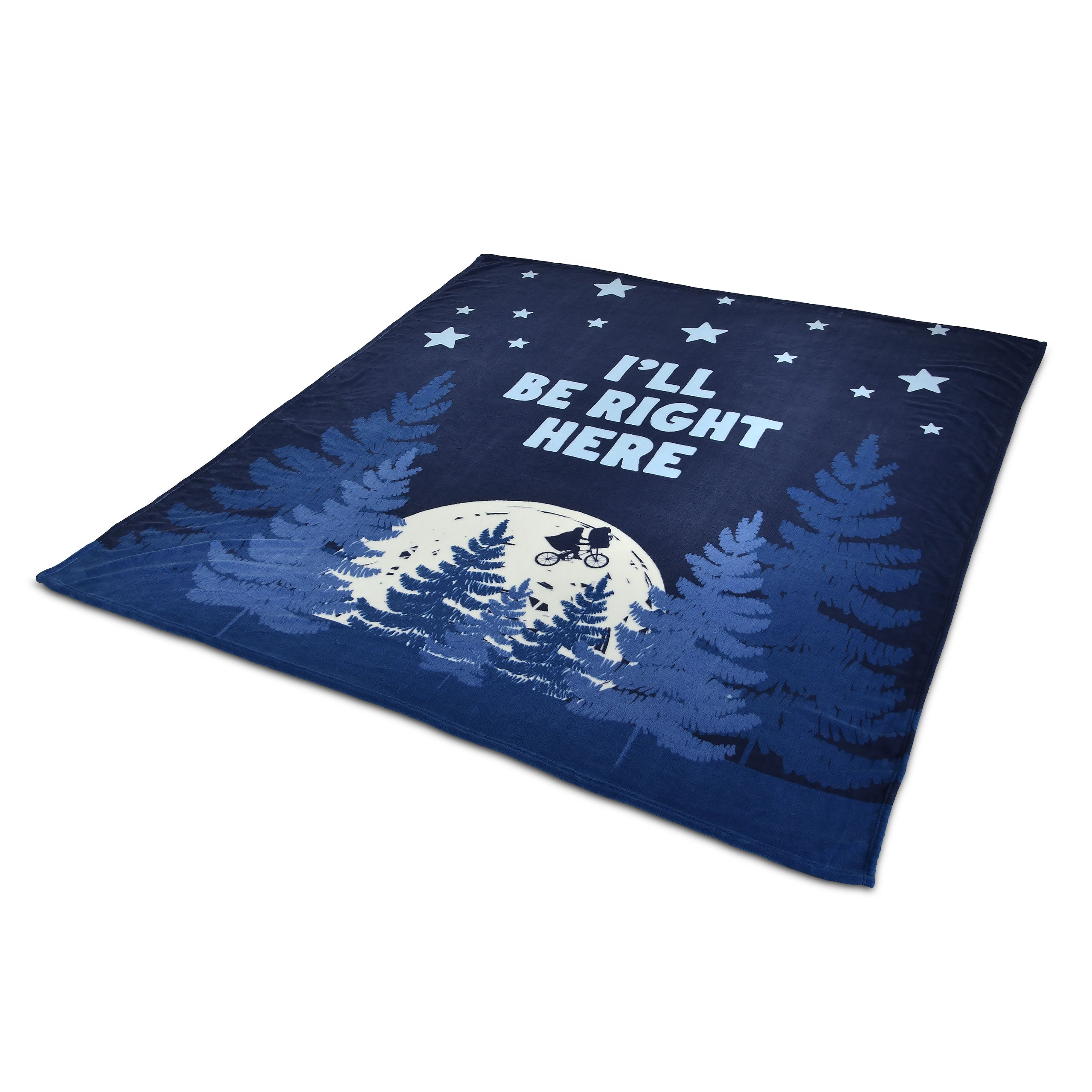 Productafbeelding E.T. - I'll Be Right Here Fleece deken