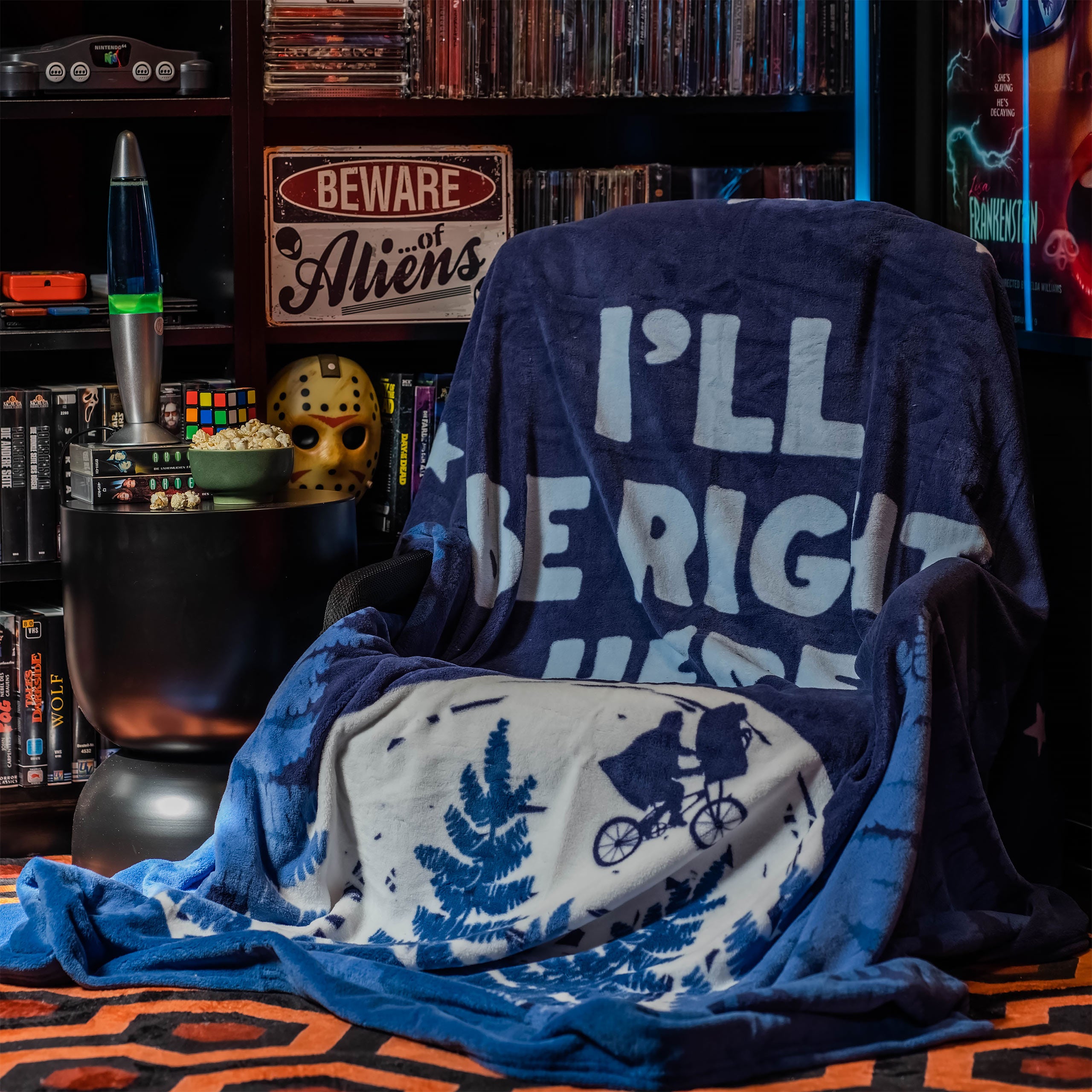 Productafbeelding E.T. - I'll Be Right Here Fleece deken