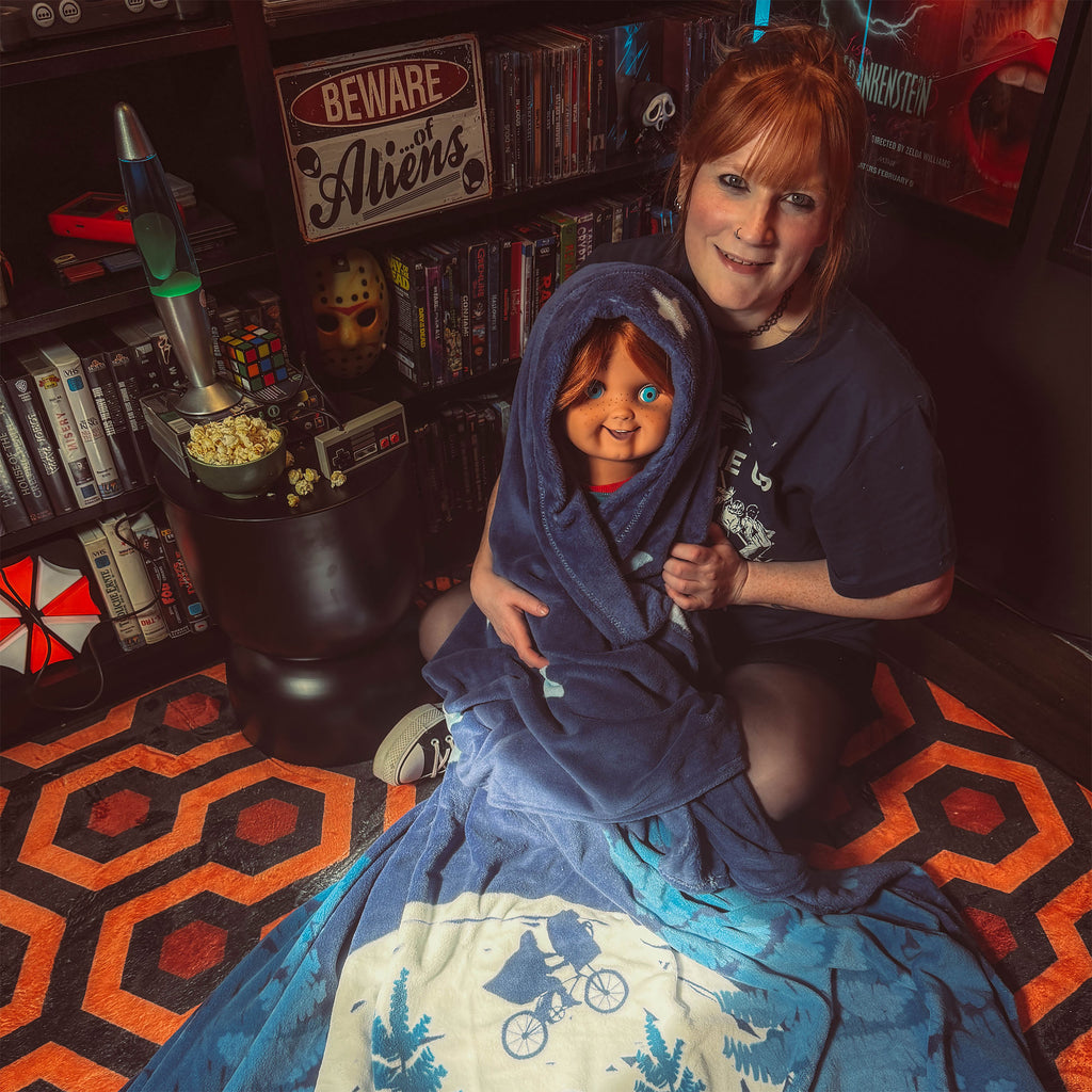 Productafbeelding E.T. - I'll Be Right Here Fleece deken