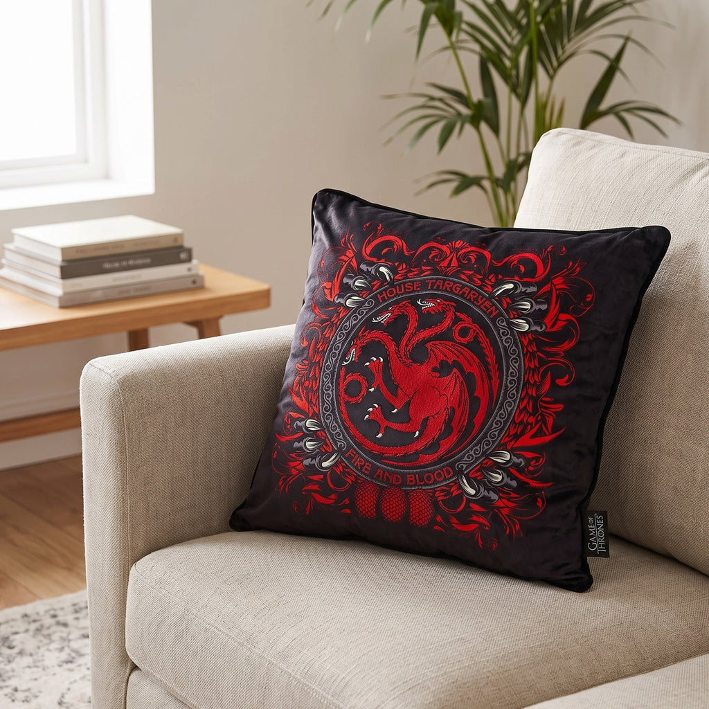 Productafbeelding Game of Thrones - House Targaryen Deluxe Kussen
