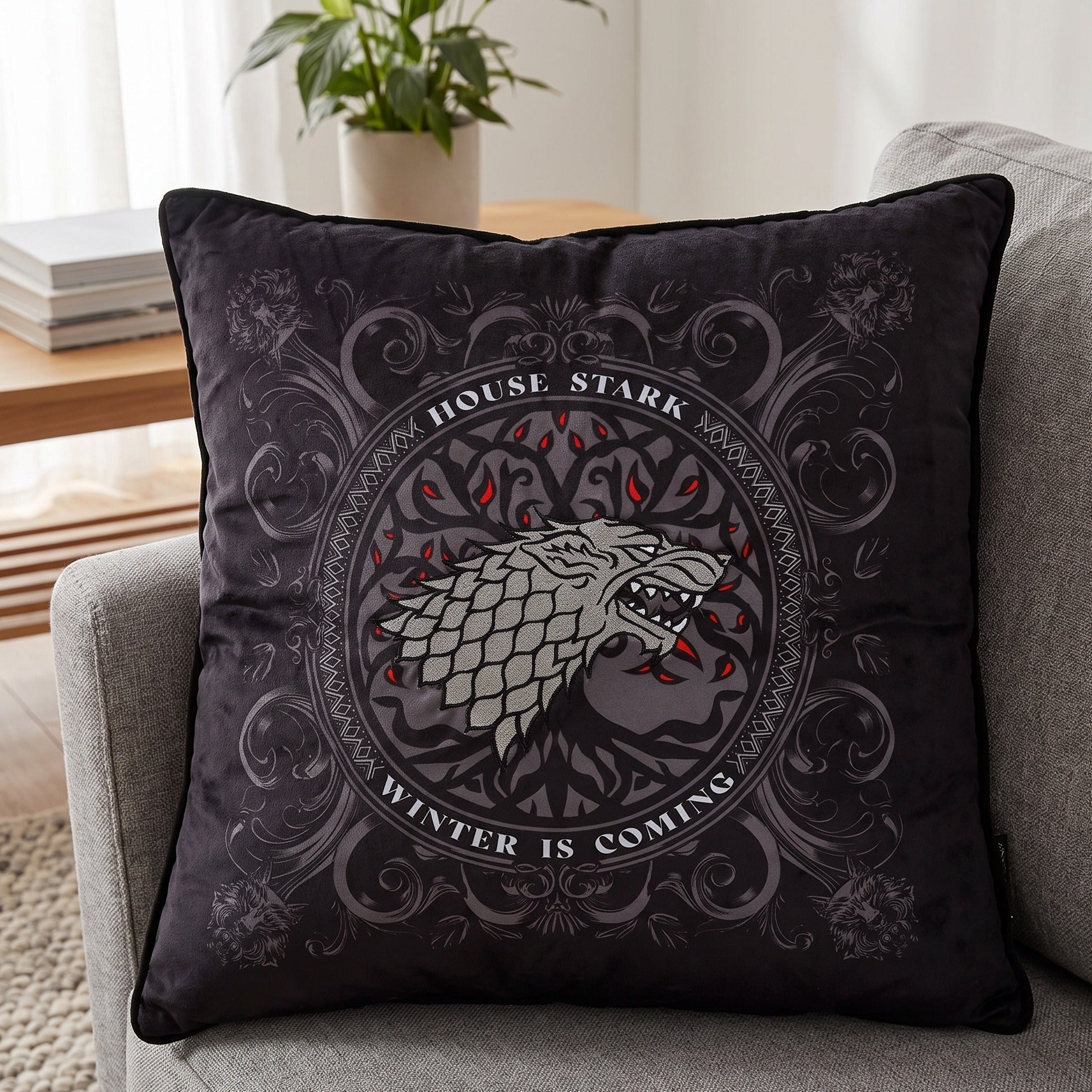 Productafbeelding Game of Thrones - House Stark Kussen Deluxe