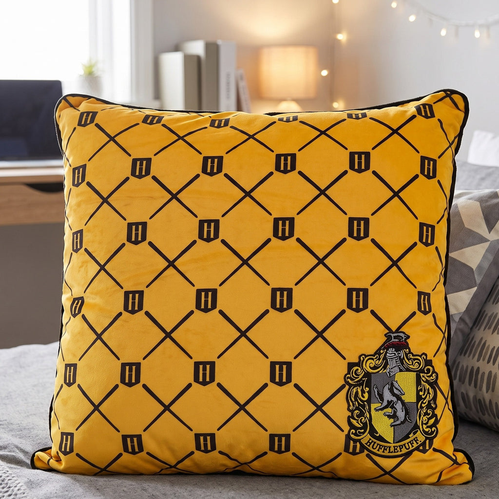 Productafbeelding Harry Potter - Hufflepuff Logo Kussen