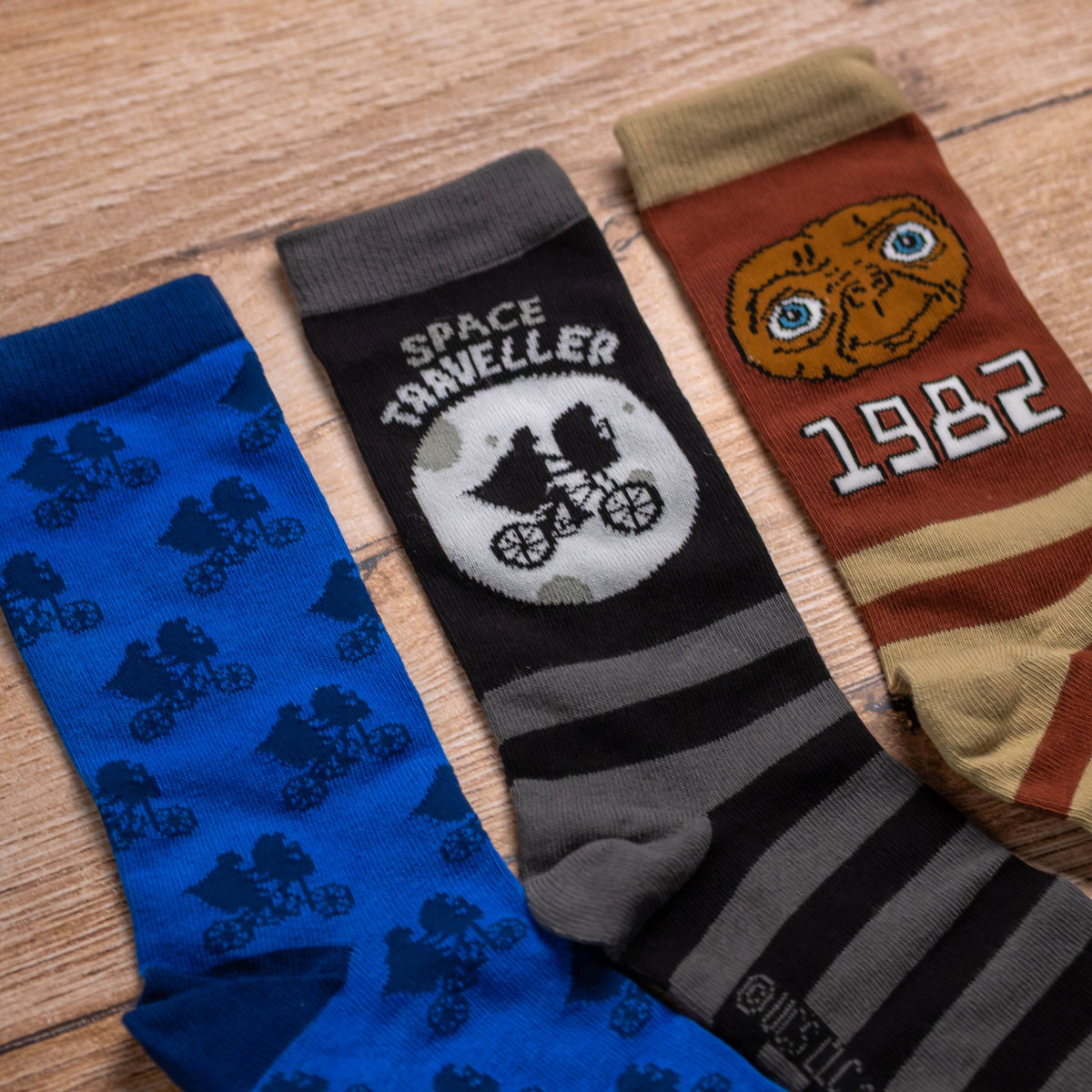 Productafbeelding E.T. - Retro Sokken 3-pack in Geschenkdoos