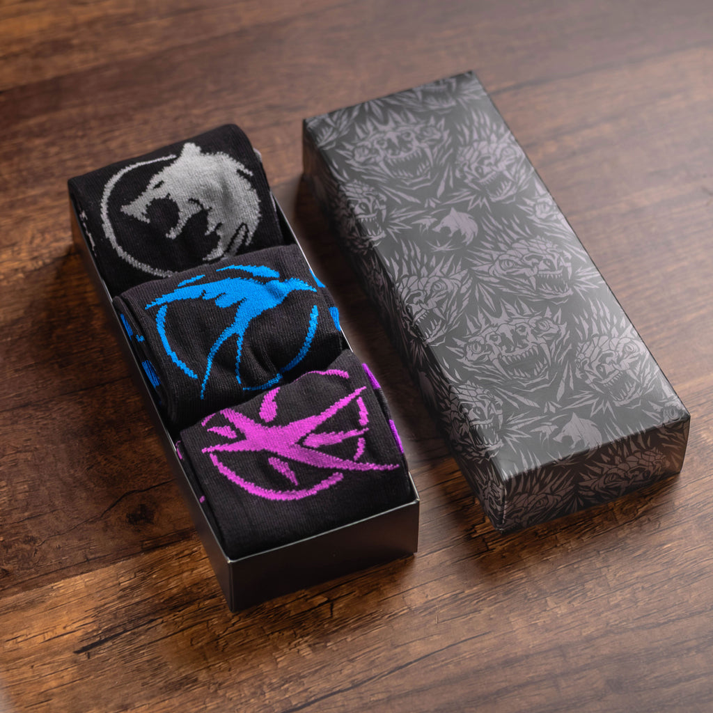 Product image The Witcher - Symbols Socks 3-Pack in Gift Box