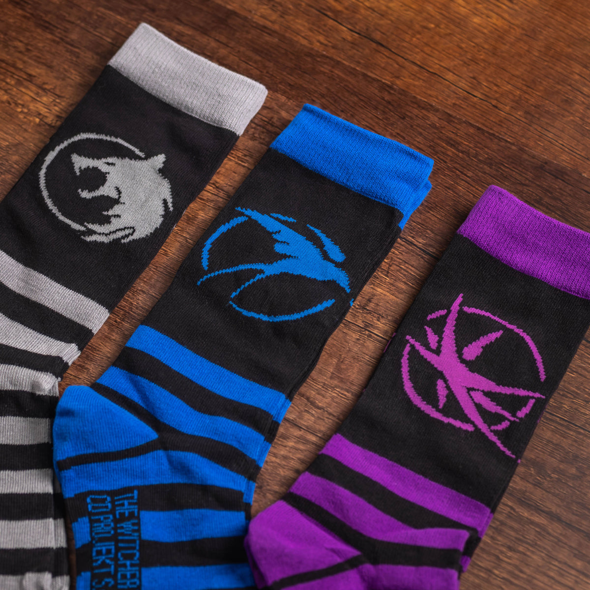 The Witcher - Symbols Sokken 3-delige set in geschenkdoos