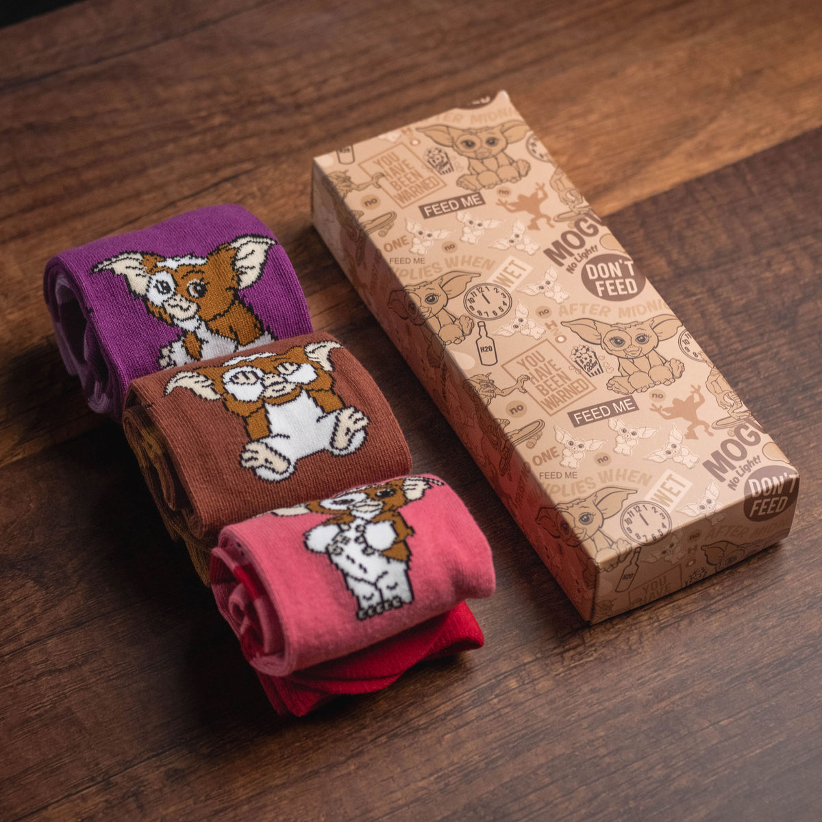 Gremlins - Gizmo Emotions Sokken 3-pack in Geschenkdoos