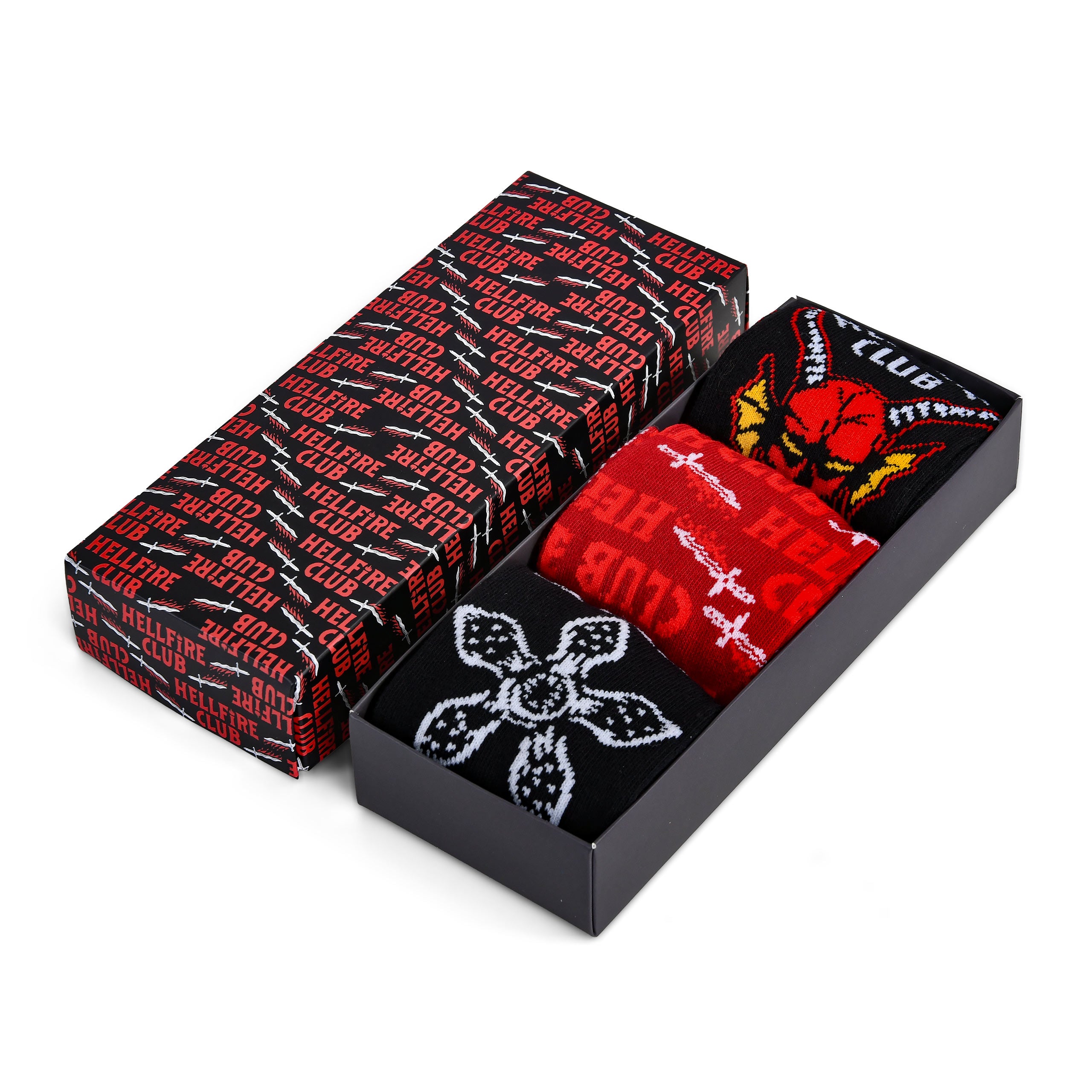 Productafbeelding Stranger Things – 3-pack sokken in geschenkdoos