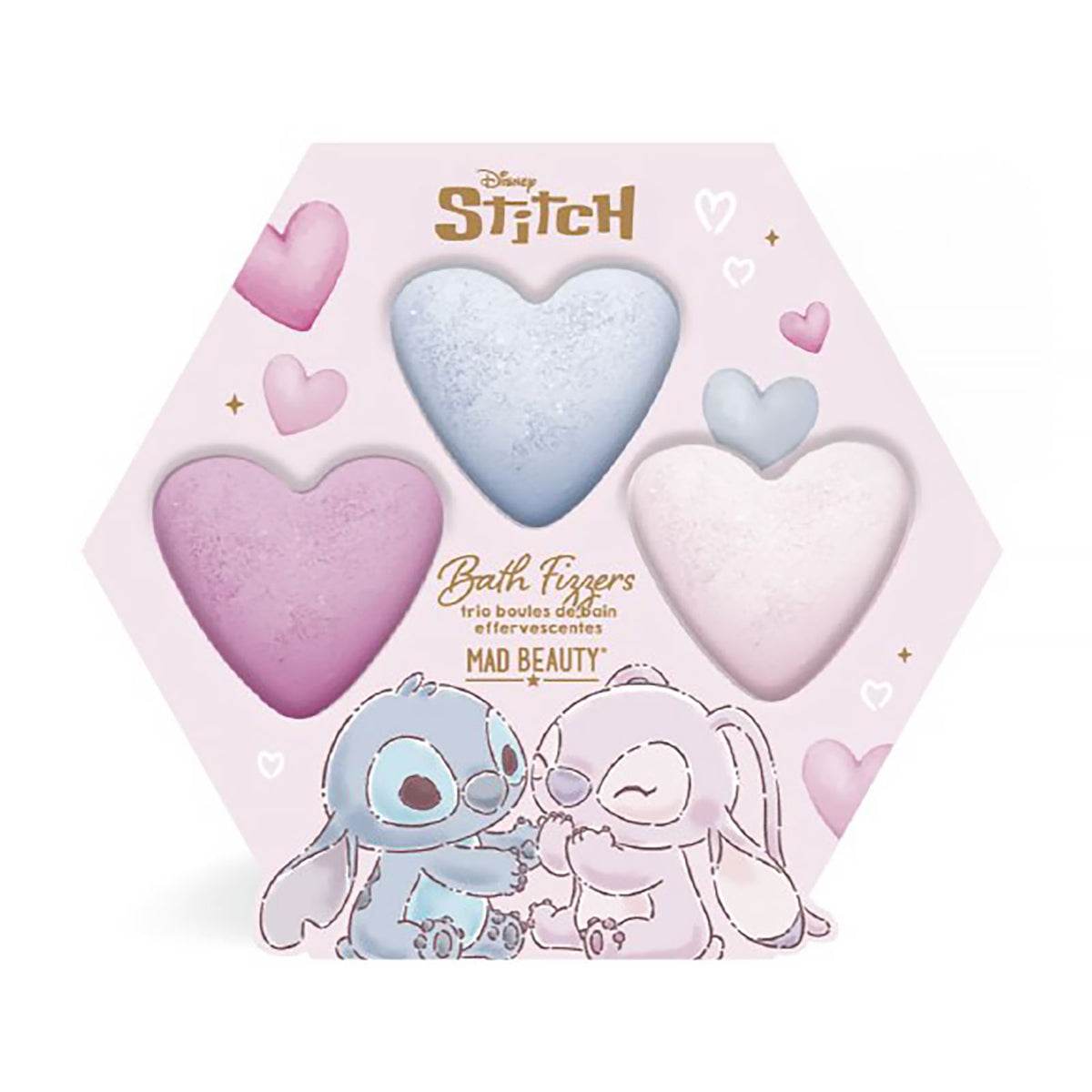 Productafbeelding Lilo & Stitch - Angel en Stitch badbruisballen set van 3
