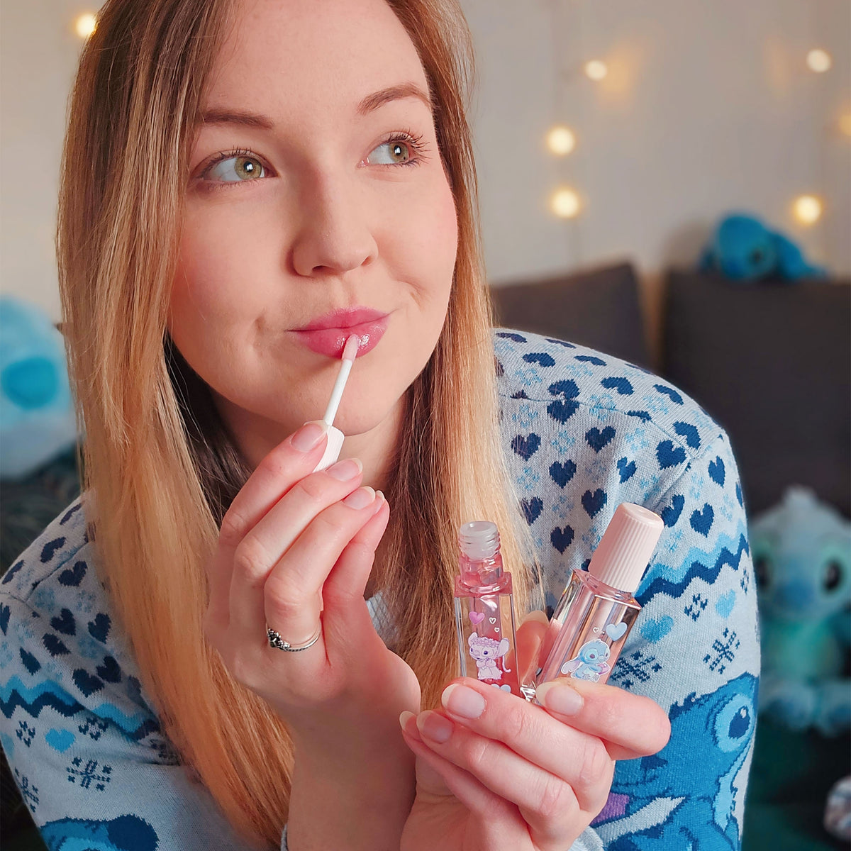 Productafbeelding Lilo & Stitch – Angel en Stitch lipolie set van 2