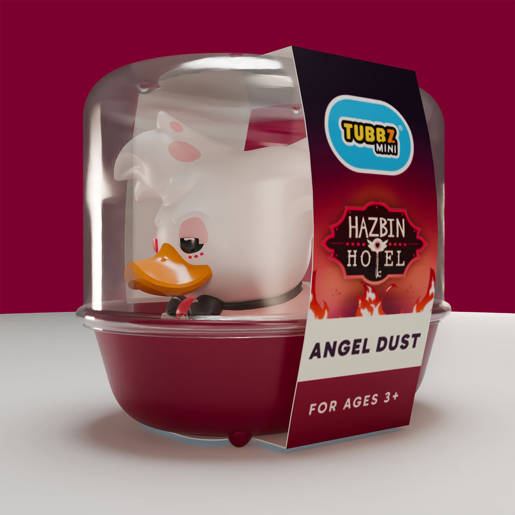 Productafbeelding Hazbin Hotel - Angel Dust Mini TUBBZ decoratieve eend
