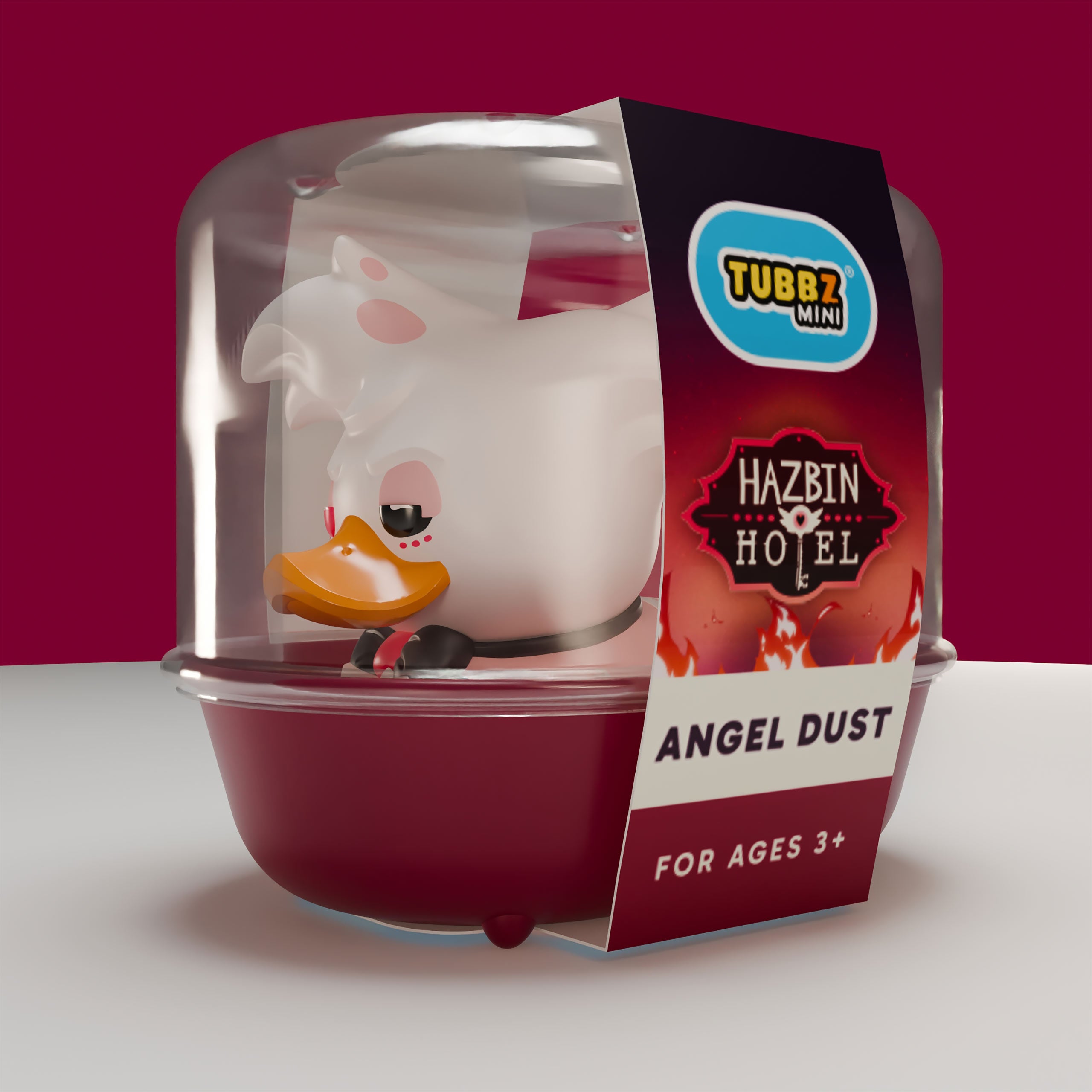 Productafbeelding Hazbin Hotel - Angel Dust Mini TUBBZ decoratieve eend