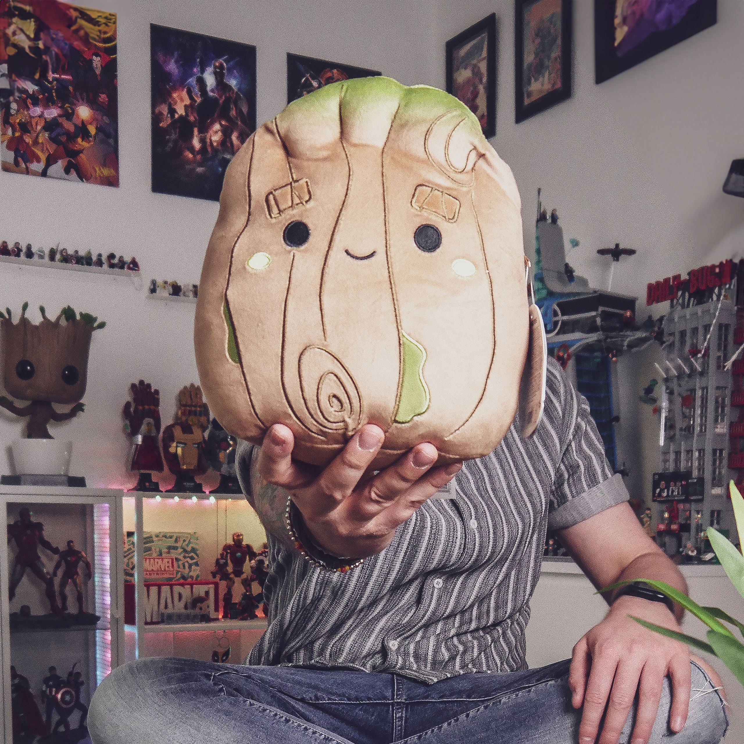 Productafbeelding Groot Squishmallows pluche knuffel - Guardians of the Galaxy