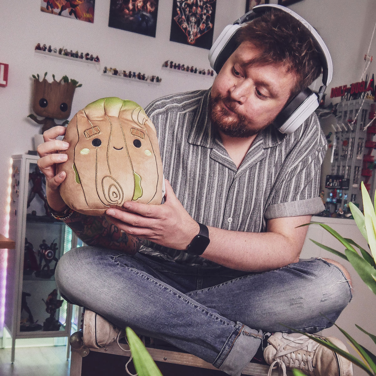 Productafbeelding Groot Squishmallows pluche knuffel - Guardians of the Galaxy