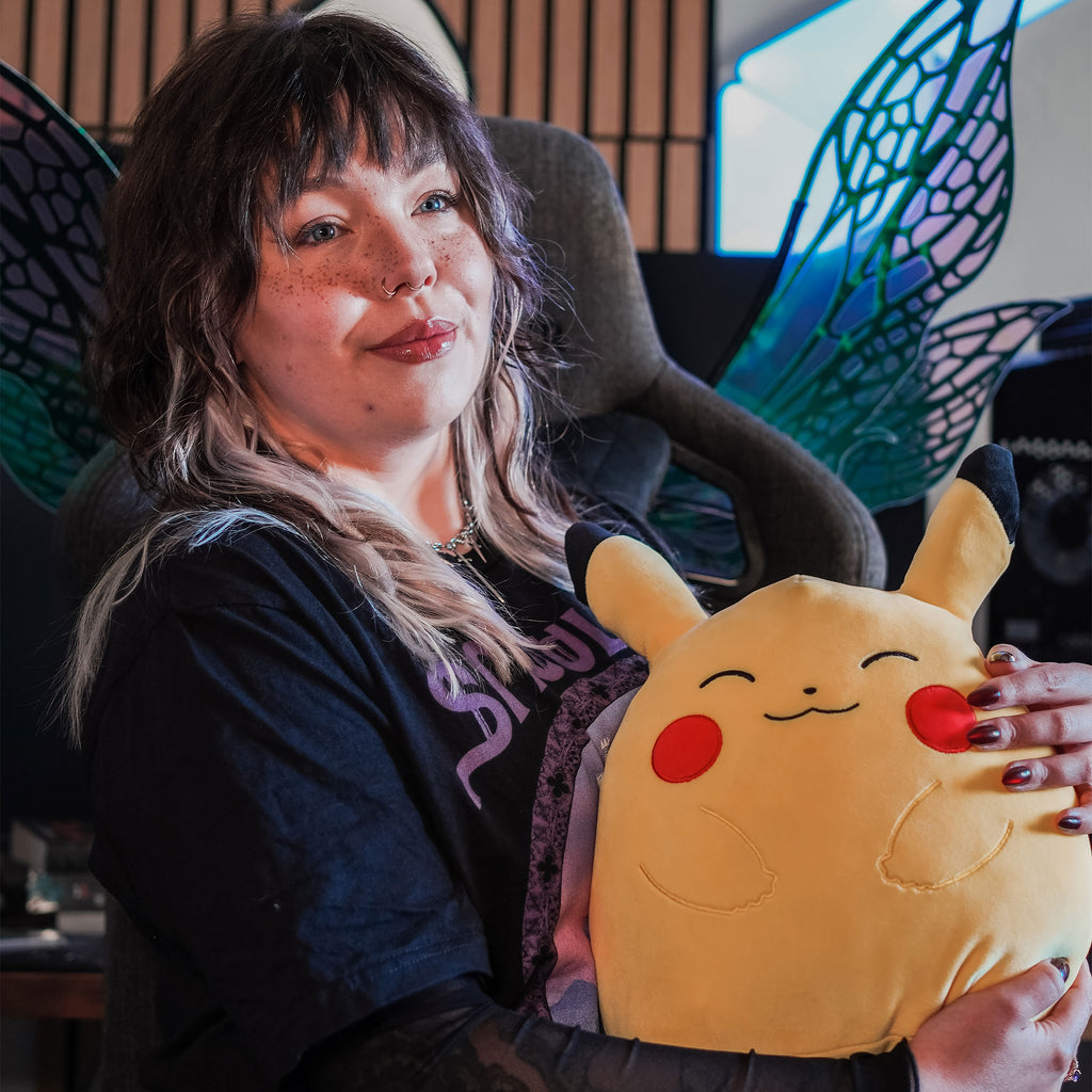 Productafbeelding Pikachu Squishmallows Knuffelfiguur 25 cm - Pokémon