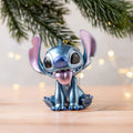 Productafbeelding Stitch Metallic Kerstboomornament - Lilo & Stitch